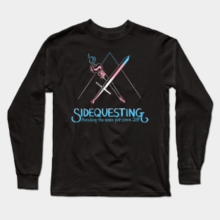 Trans Sidequesting Logo Long Sleeve T-Shirt